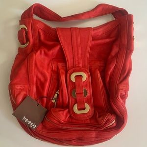 NWT Treesje Leather Purse Bag